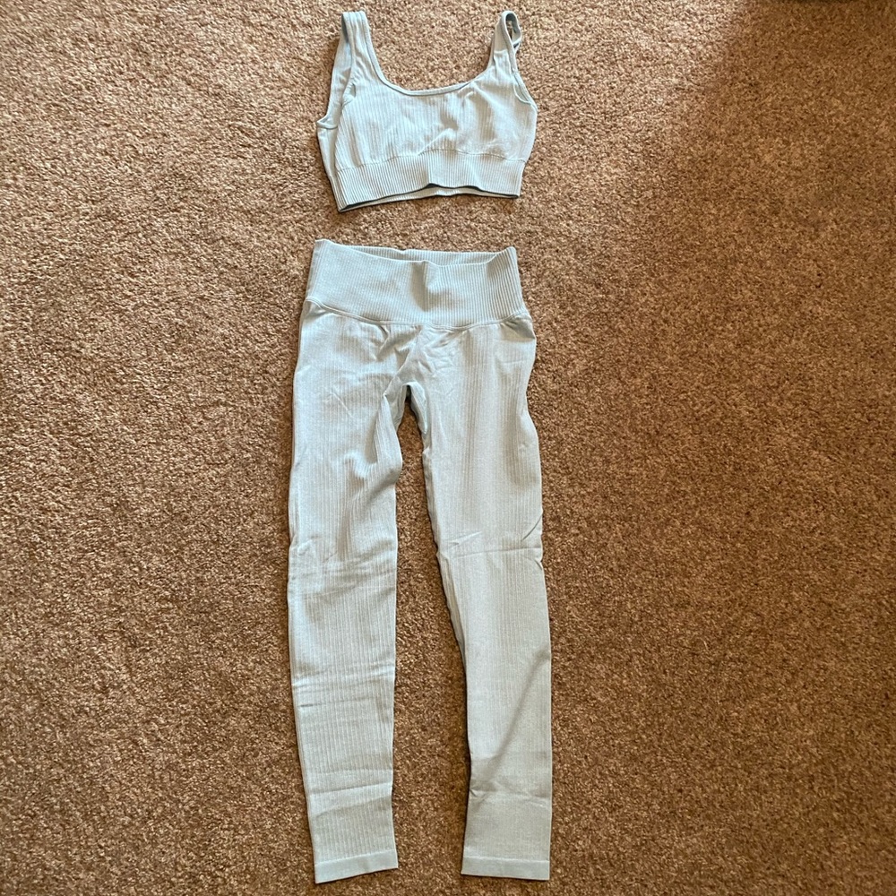 Workout/lounge set light blue size S
